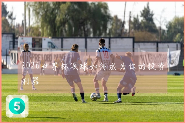 2026世界杯滚球如何成为你的投资利器