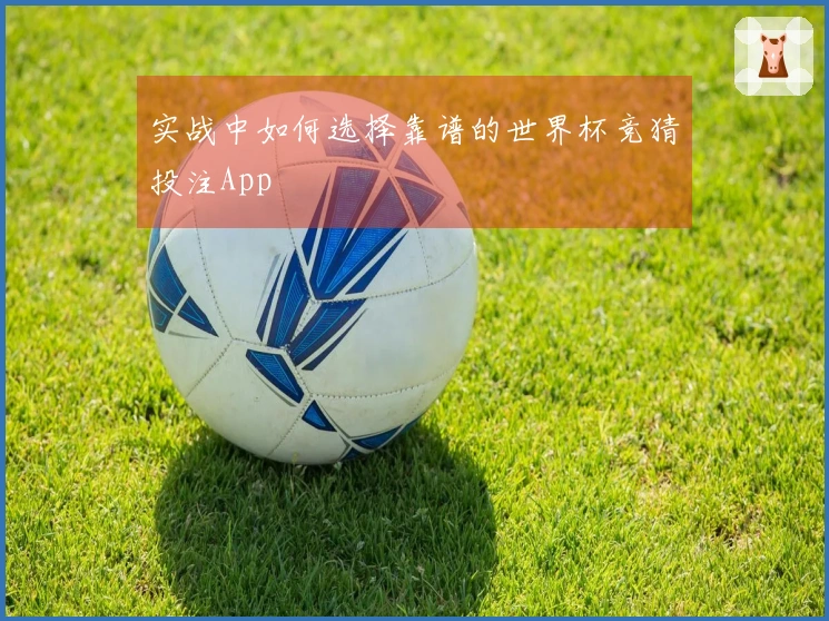 实战中如何选择靠谱的世界杯竞猜投注App